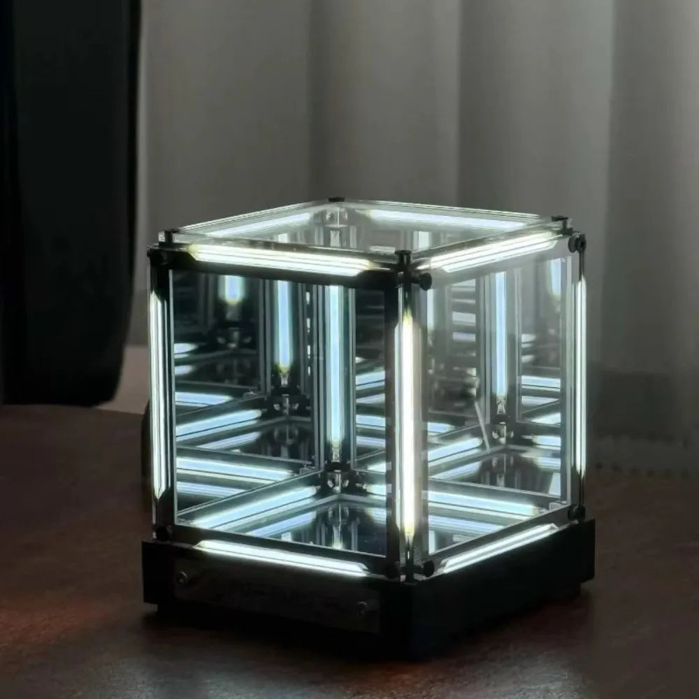 Maglev Light transparent Cube LED Light