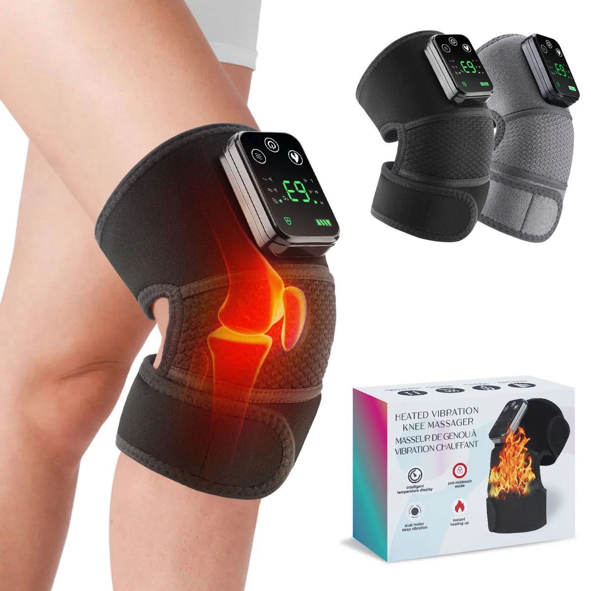 3 in 1 Cordless Thermal Knee Muscle Relaxation